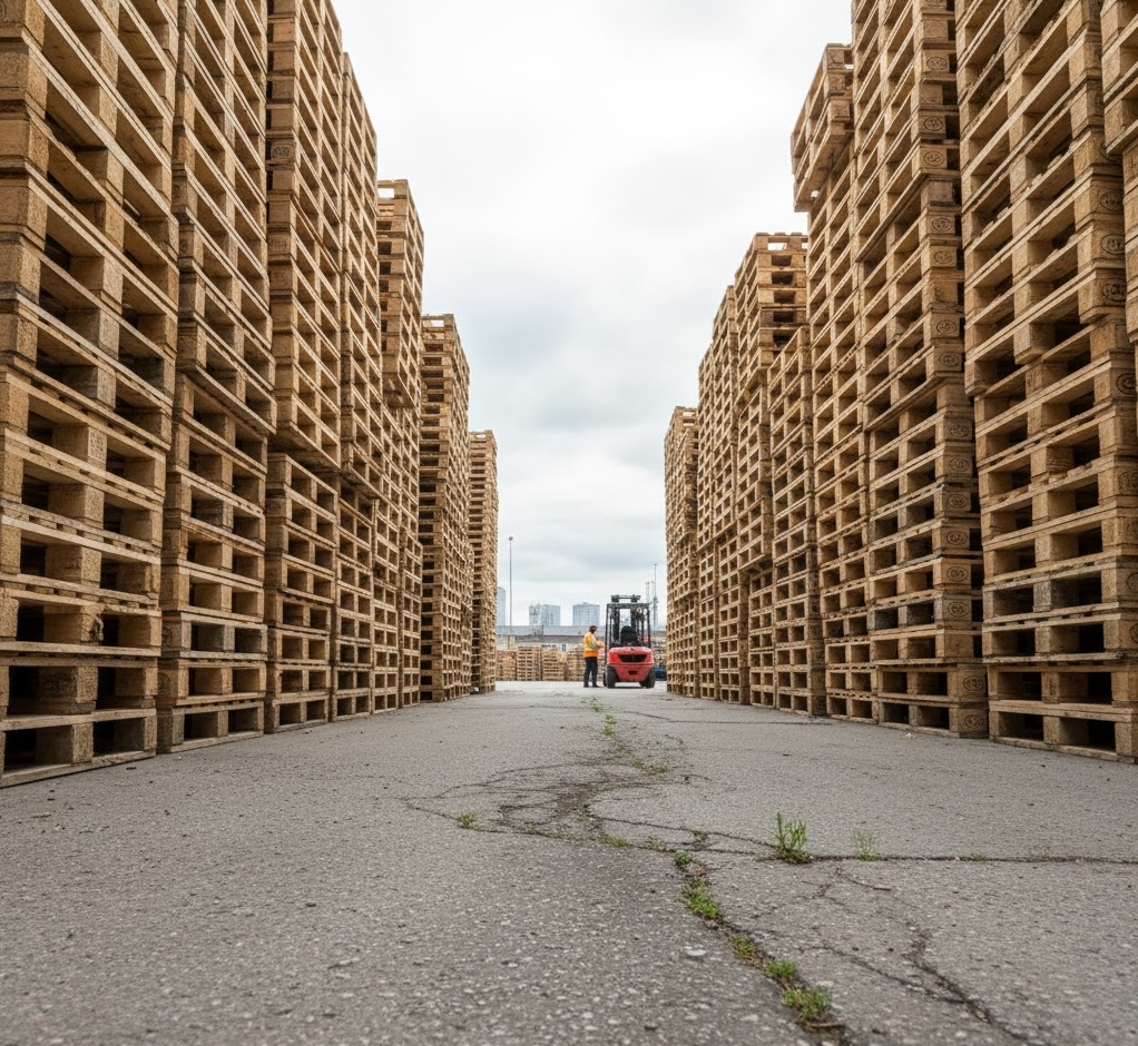 Used pallet warehouse storage Boston